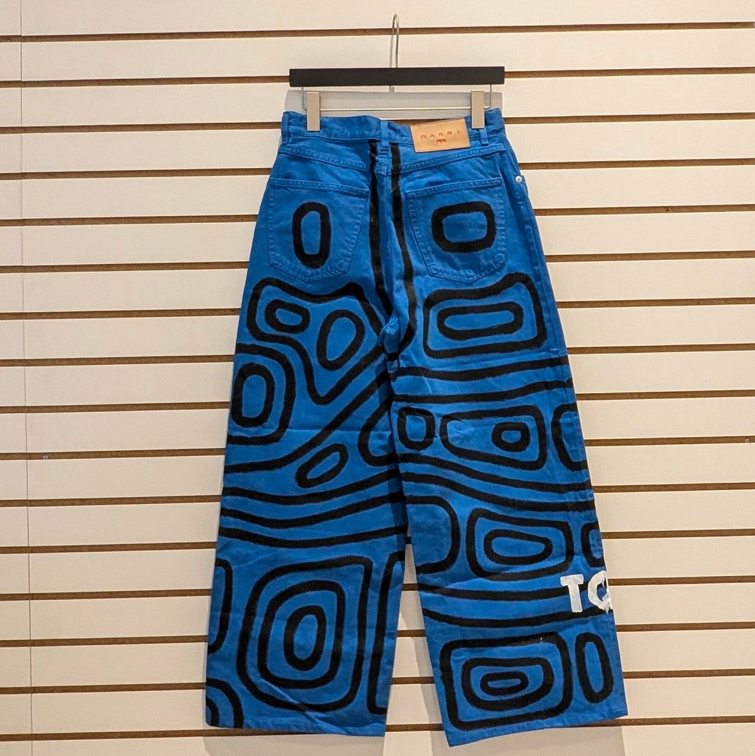 TQG Hand Painted MARNI Denim