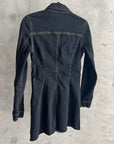 Vintage Denim Long Sleeve Dress