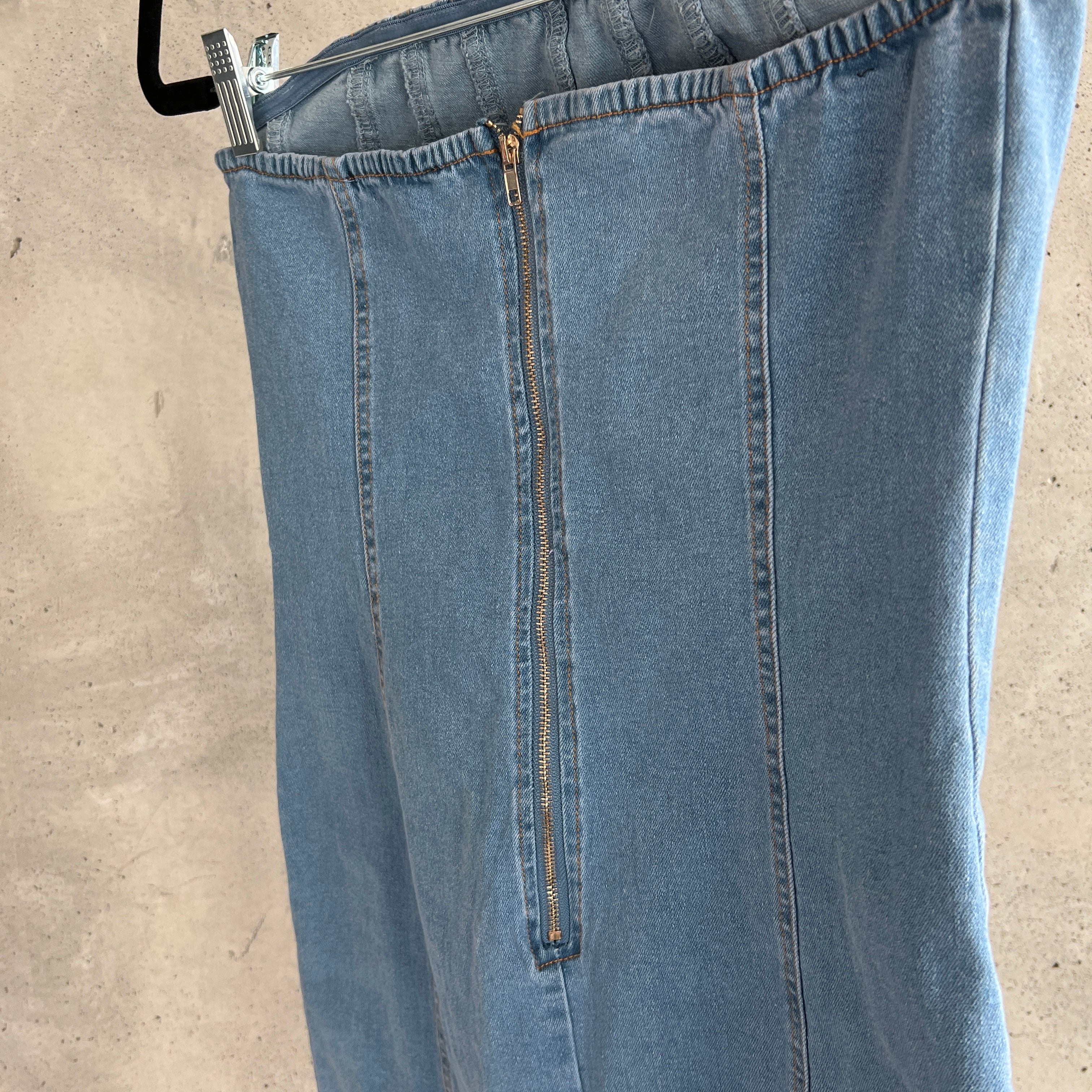 Vintage Denim Mini Dress