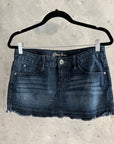 Vintage Guess Denim Micro Skirt