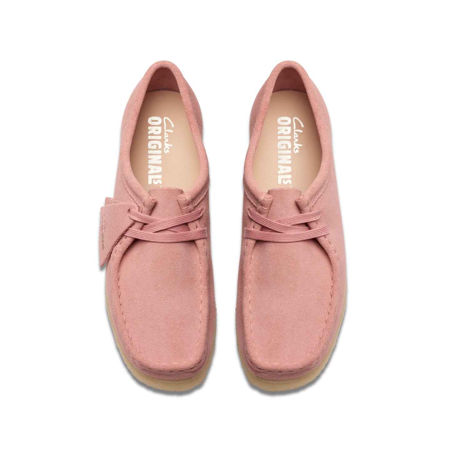 WALLABEE - BLUSH PINK SUEDE