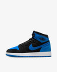 JORDAN 1 HIGH OG 'ROYAL REIMAGINED' (GS) - BLACK/ROYAL BLUE/WHITE/ROYAL BLUE