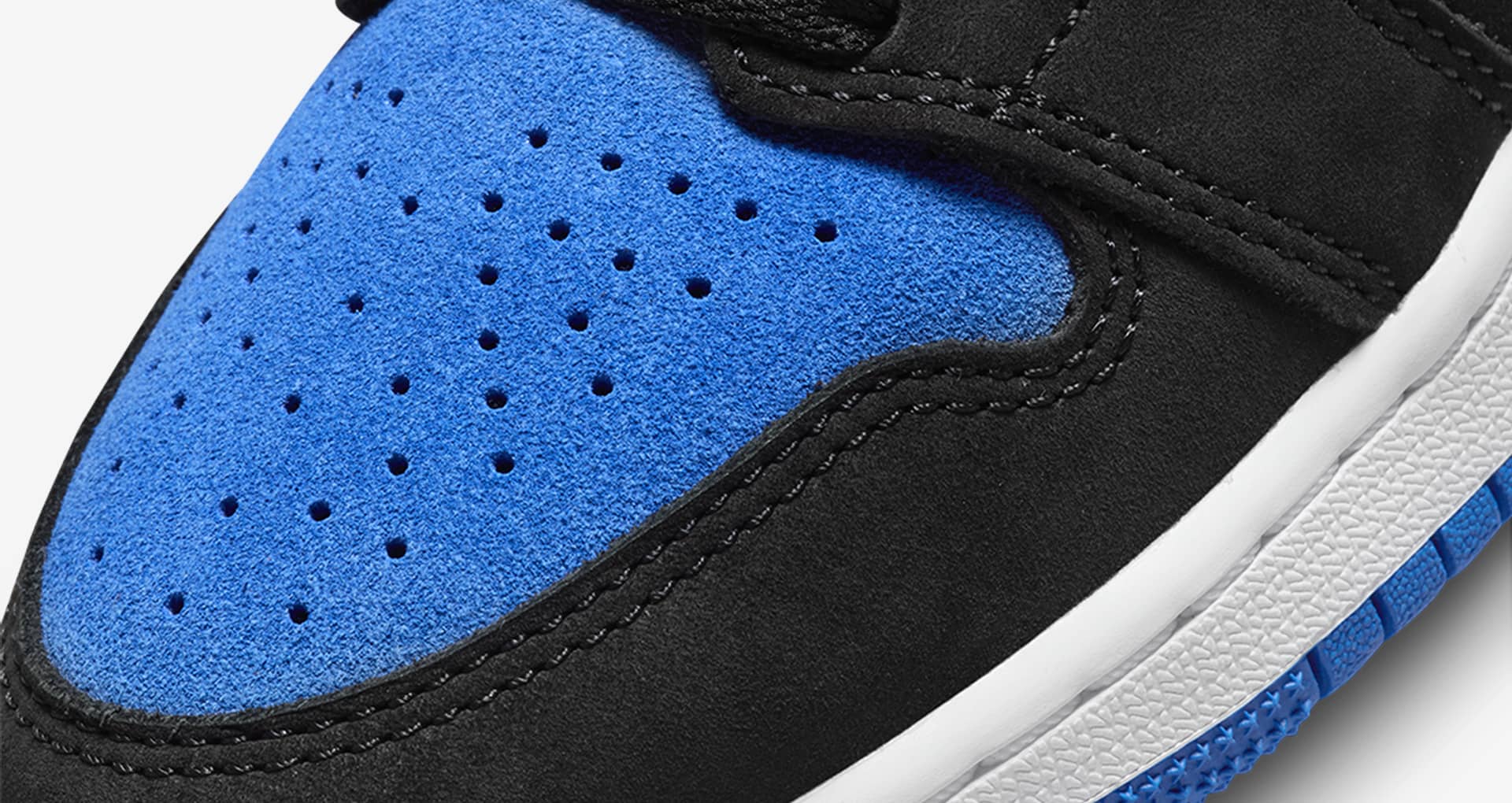 JORDAN 1 HIGH OG &#39;ROYAL REIMAGINED&#39; (GS) - BLACK/ROYAL BLUE/WHITE/ROYAL BLUE