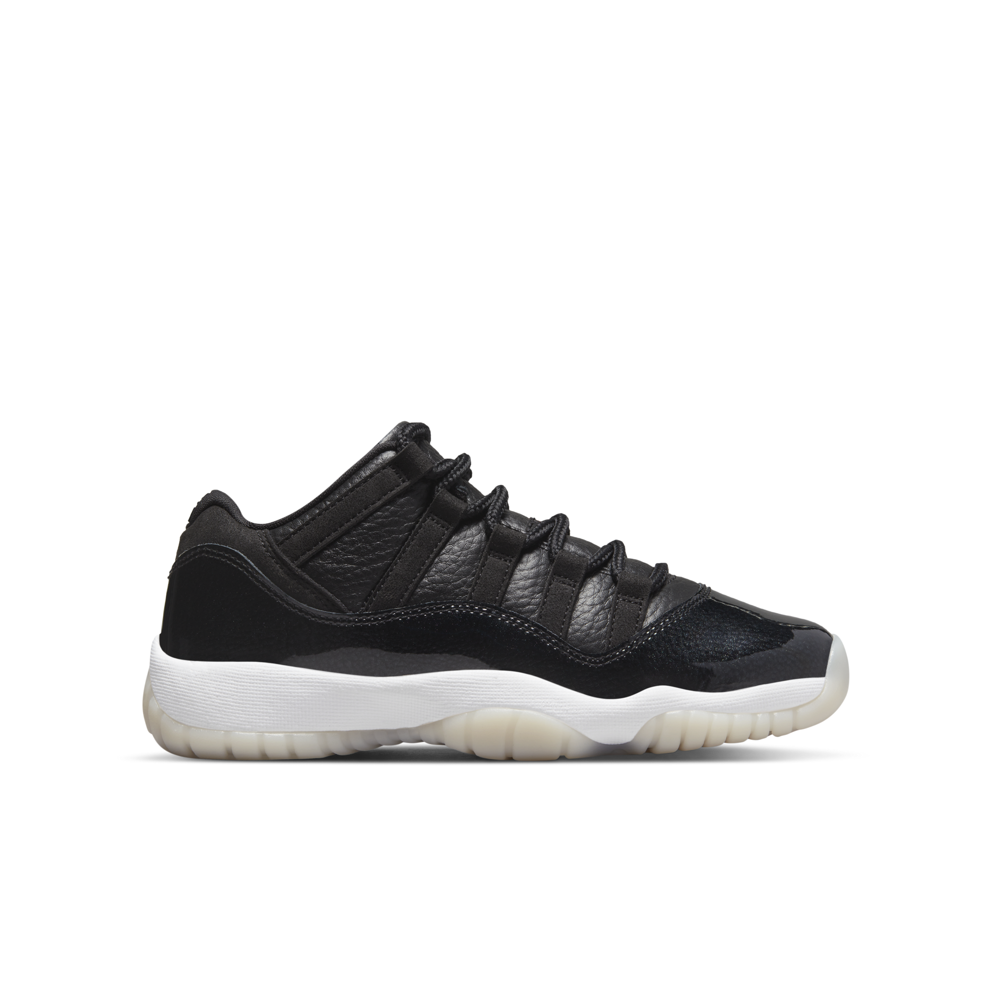 Jordan 11 Retro Low (GS) - &#39;Barons&#39; - Black/Gym Red-White-Sail