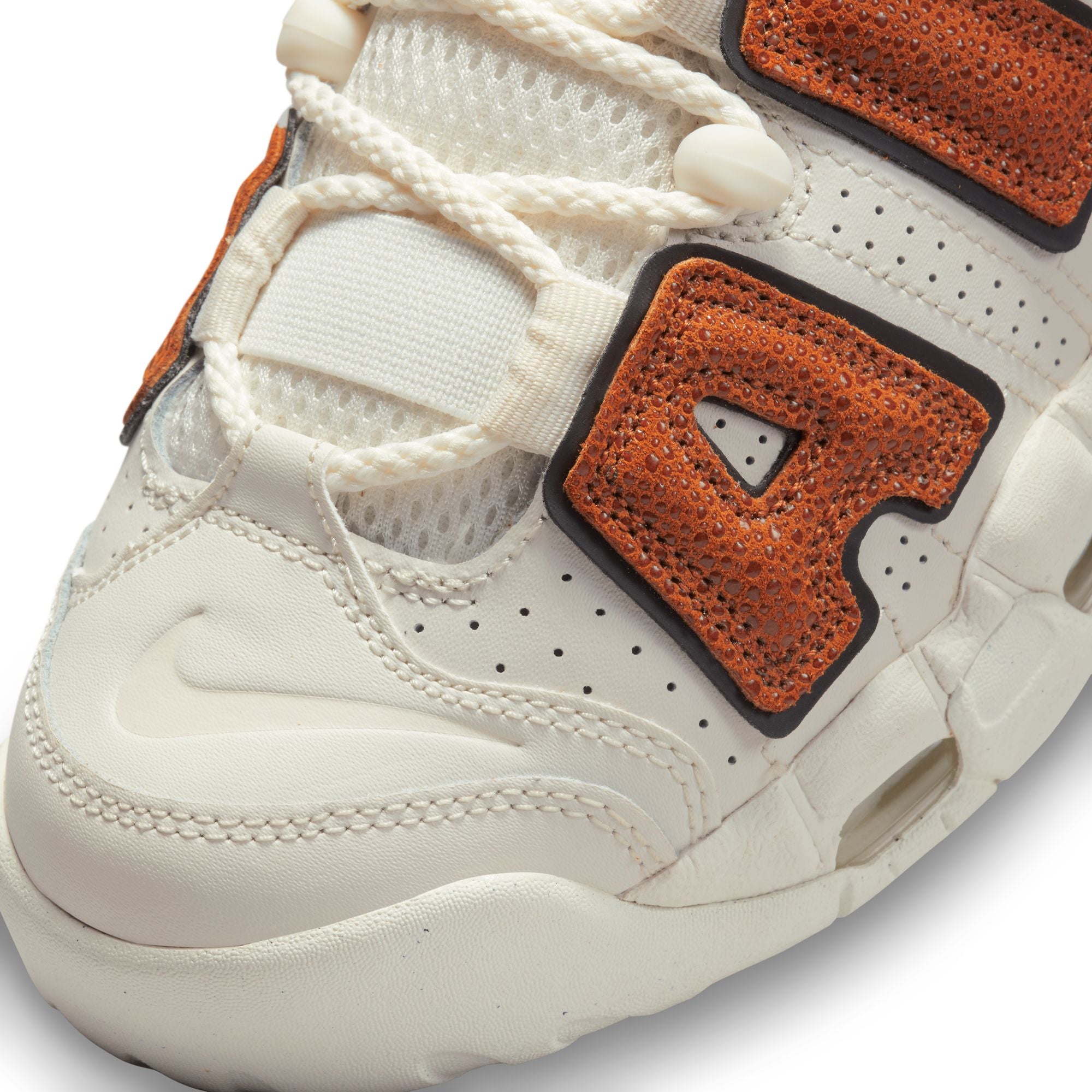 Air More Uptempo - &#39;Basketball Leather&#39; - Phantom/Black/Dark Russet/Sail