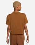 Solo Swoosh T-Shirt - Ale Brown