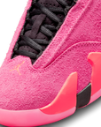 Jordan 14 Low - 'Shocking Pink' - Shocking Pink/Bright Crimson/Black