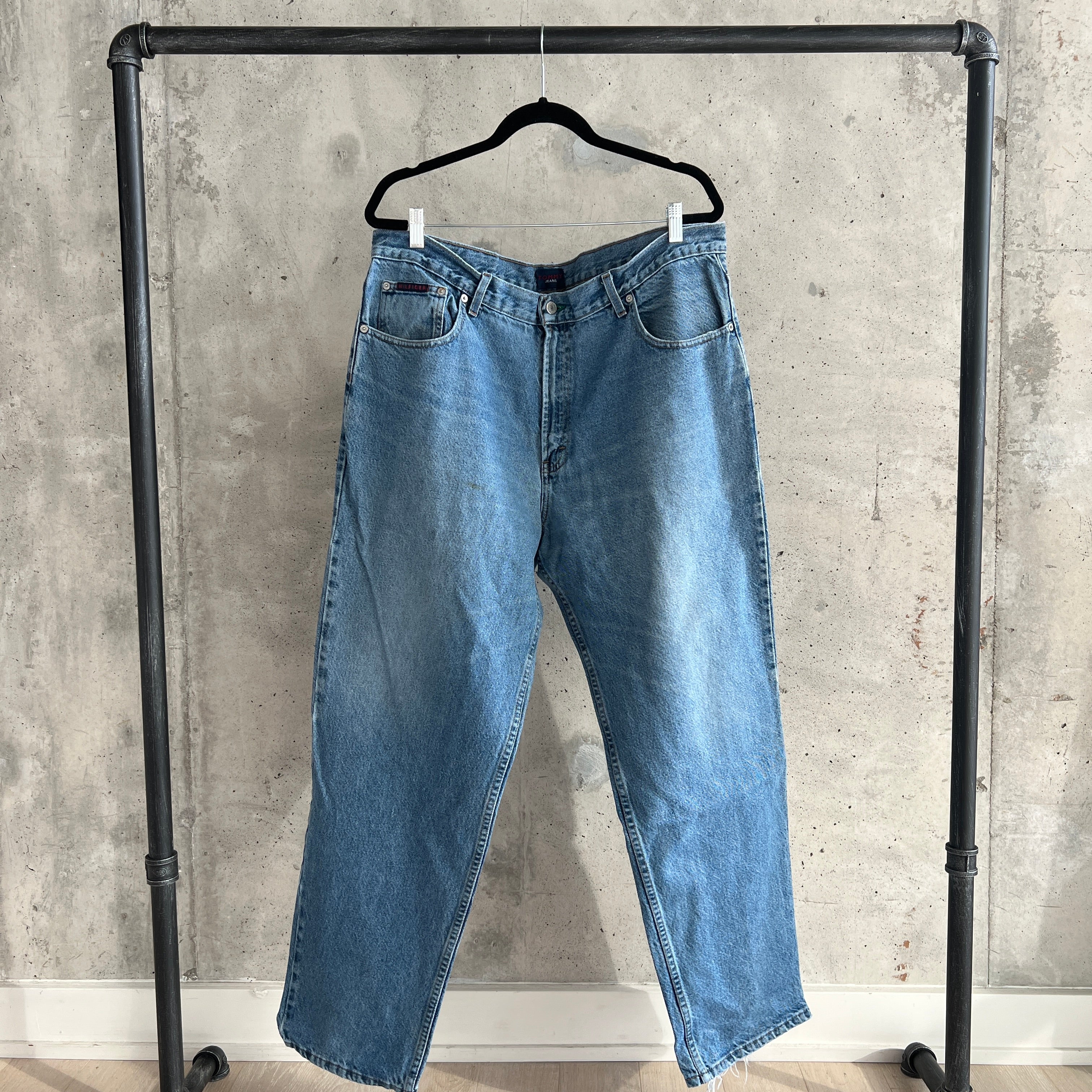 Vintage Tommy Hilfiger Patch Logo Denim