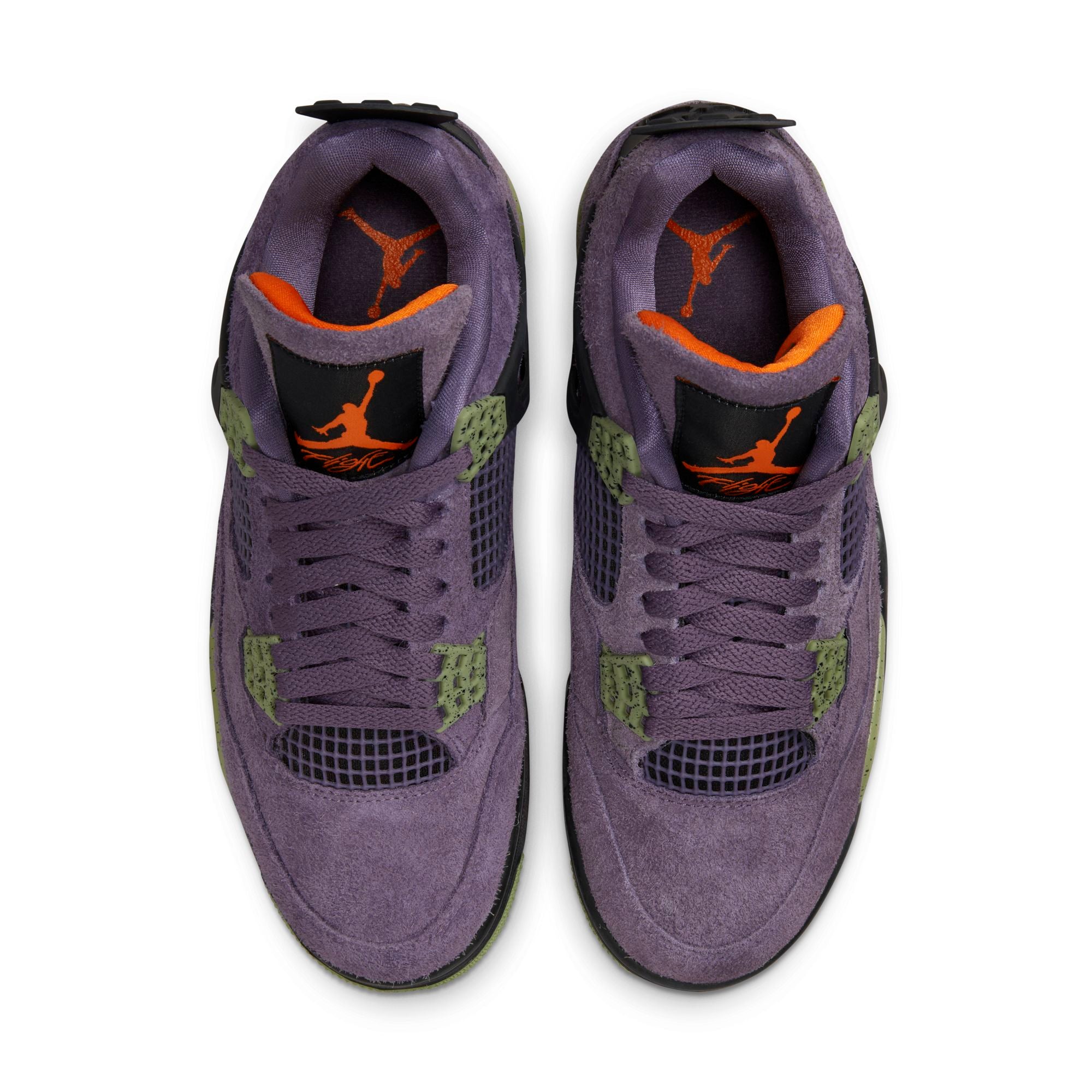 Jordan 4 Retro - &#39;Canyon Purple&#39; - Canyon Purple/Safety Orange/Alligator