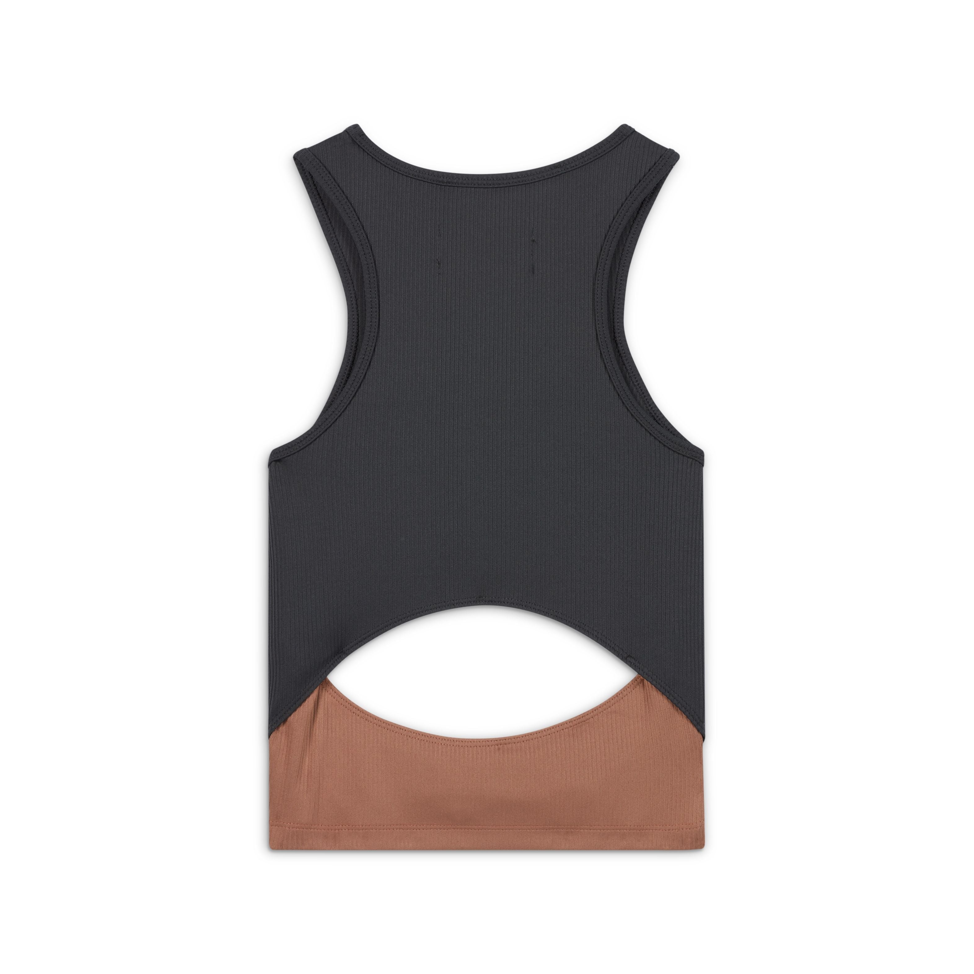 Jordan x Travis Scott Tank Top - Dark Smoke Grey/Archaeo Brown/Sail