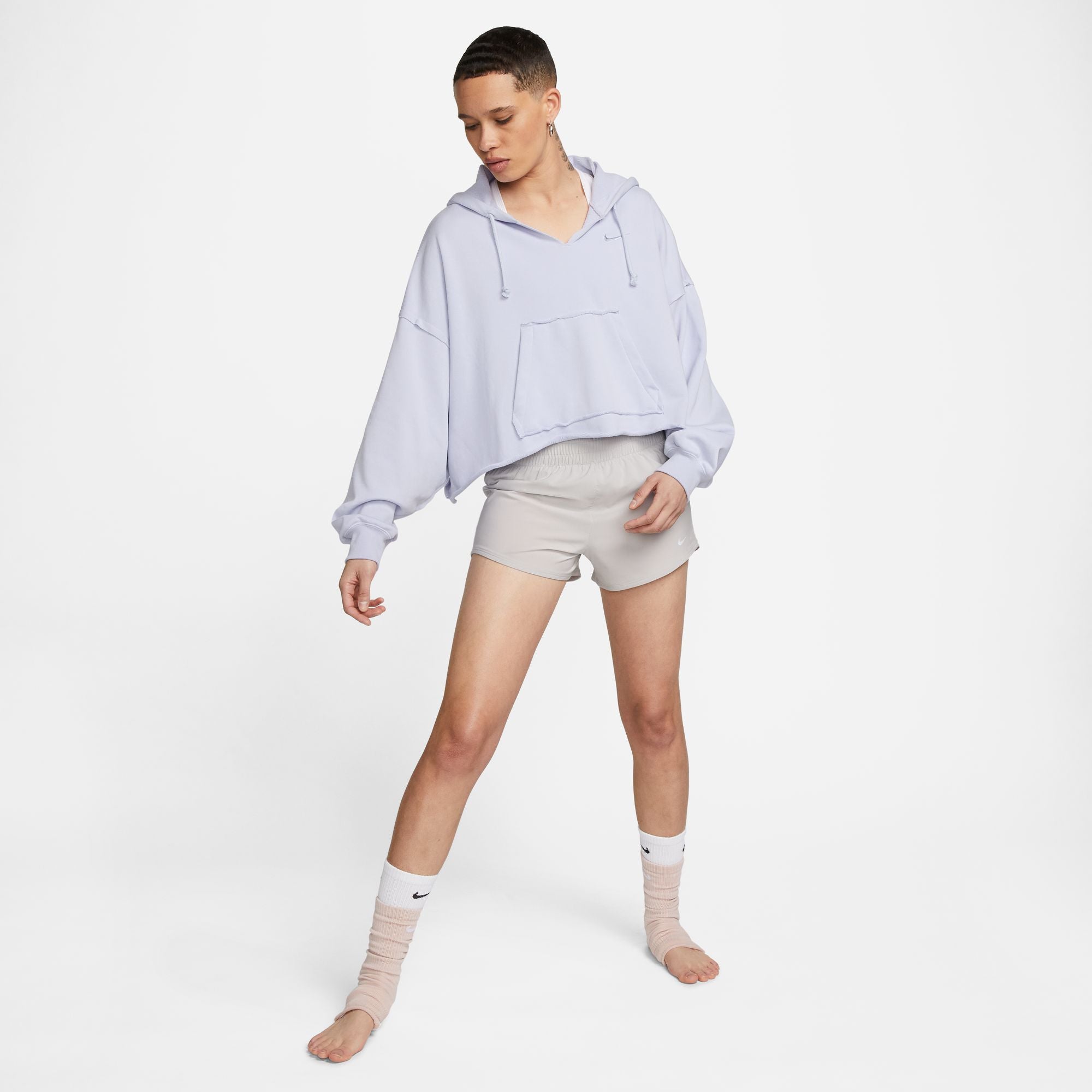 NSW Oversized French Terry Hoodie - Oxygen Purple/Indigo Haze