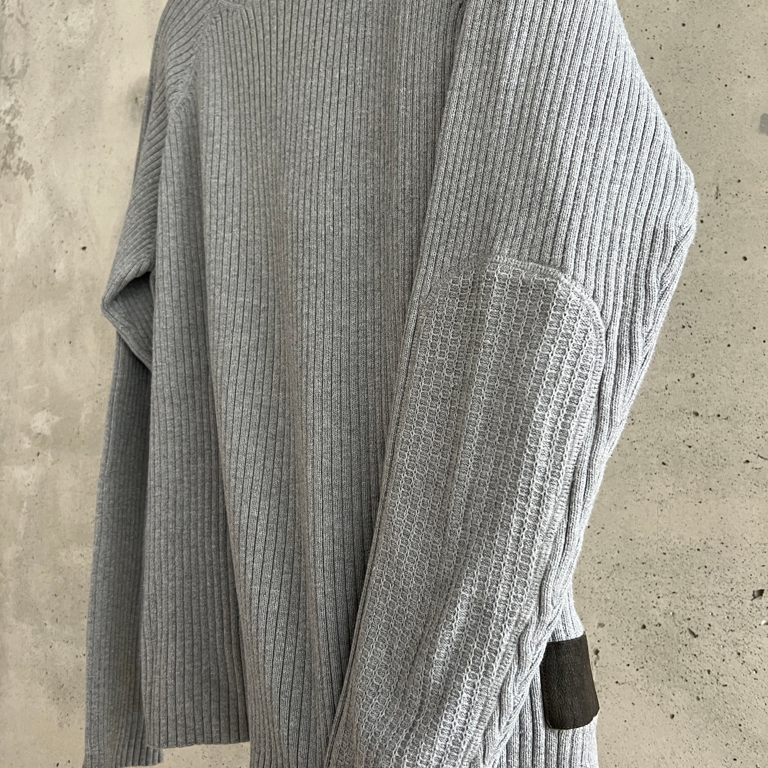 Vintage Ribbed Cotton Sweater